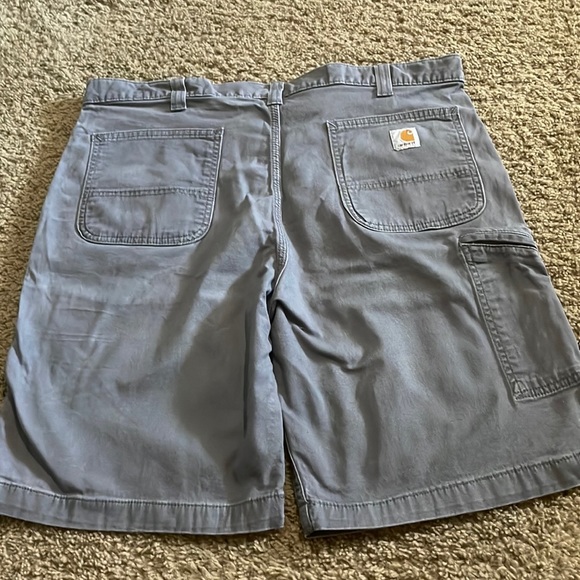 Men’s Carhartt gray carpenter utility work shorts Sz 38 - Picture 6 of 16